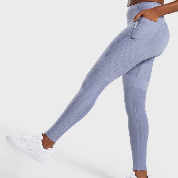 Blue True Texture Legging - Picture 3 of 5